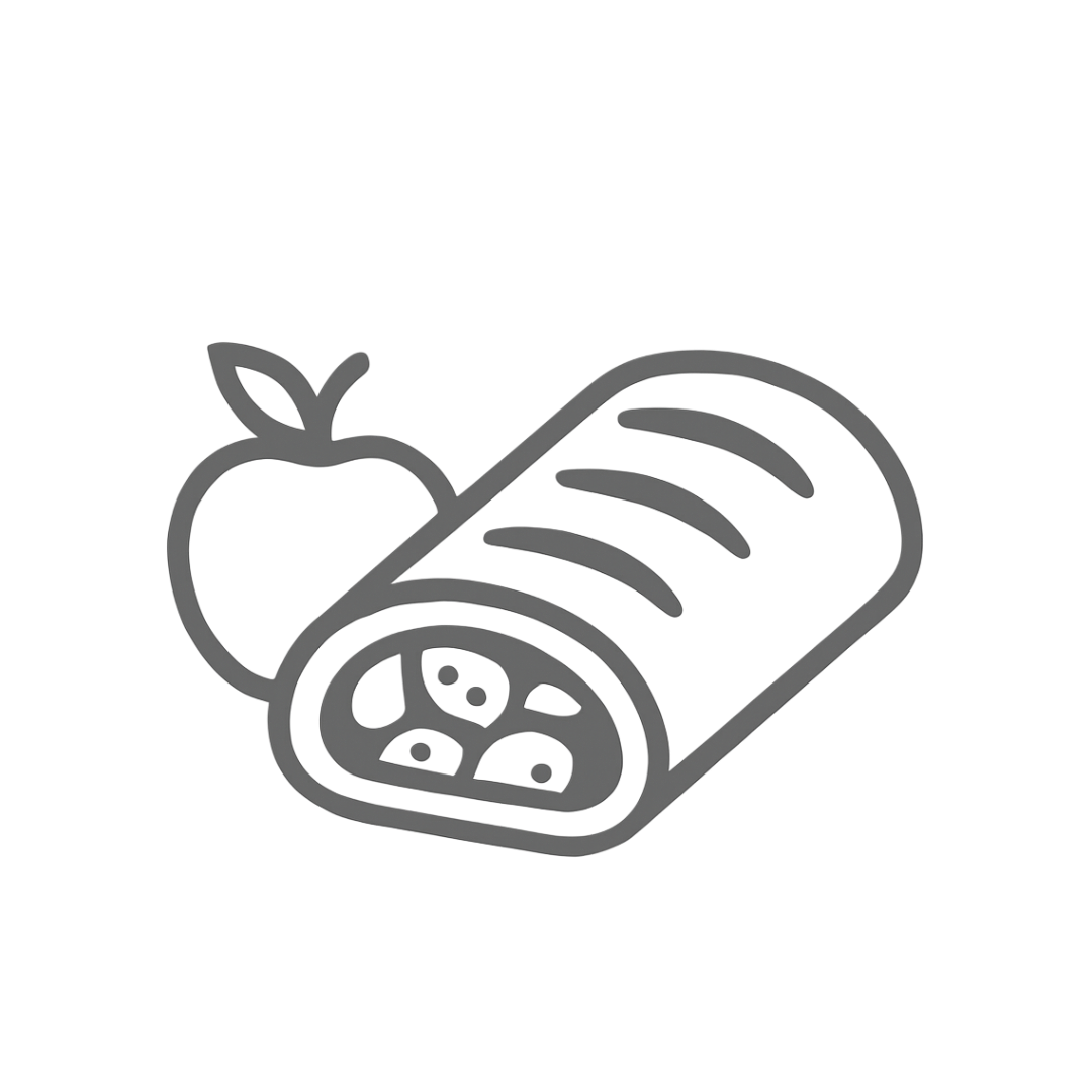 Apfel Mürbeteig Strudel